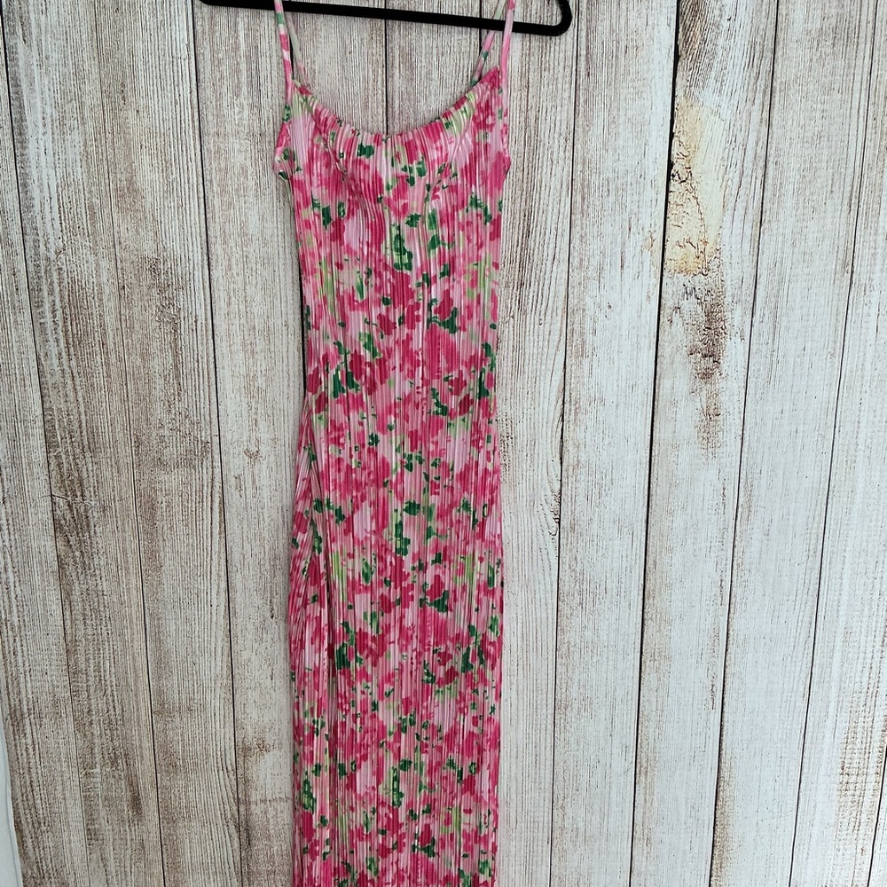Vibrant Floral Maxi Dress
